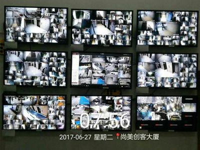 2017年6月27日创客大厦早晨动态监控记录